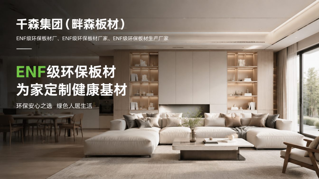 蓬莱区为全屋定制提供环保板材方案